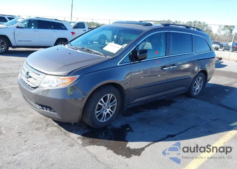 2011 Honda Odyssey Ex-L из США, поврежденный, VIN 5FNRL5H69BB067205